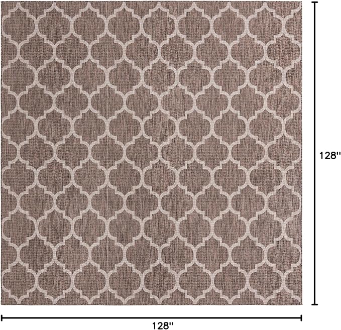 Unique Loom Outdoor Trellis Collection Area Rug - Image 2