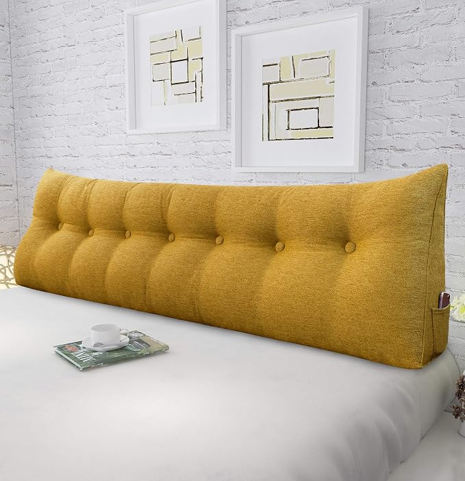 Wedge Headboard Pillow Dorm Room Reading Pillow Back Support - Image 4