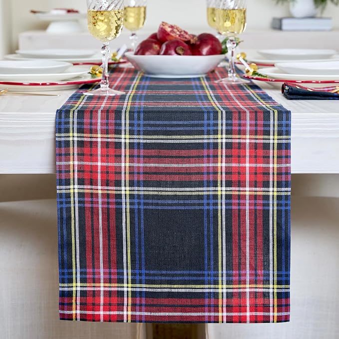 Solino Home Linen Table Runner 72 Inches Long by SolinoHome