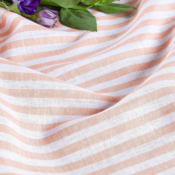 Solino Home Striped Linen Table Runner 90 Inches Long - Image 9