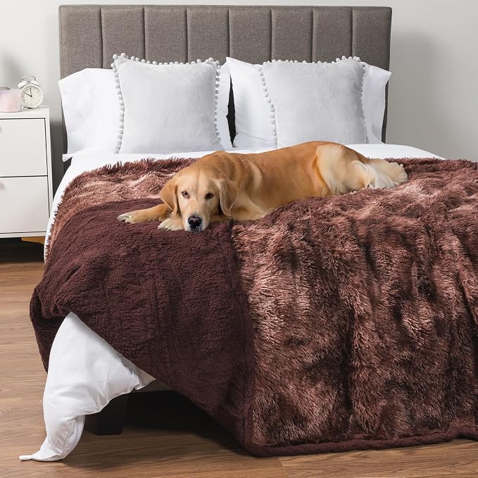 PetAmi Waterproof Dog Blanket for Large Dog, Calming Pet Blanket Bed Couch by PetAmi