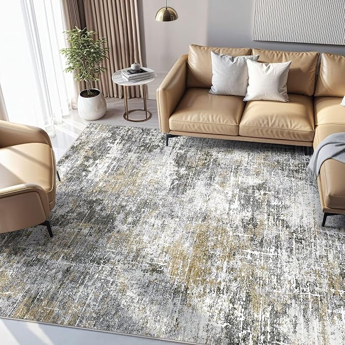 Abstract Living Room Rug 8x10 - Image 9