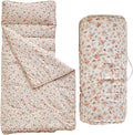 Toddler Nap Mat with Removable Pillow, Ultra Soft Slumber Bags by DuShow