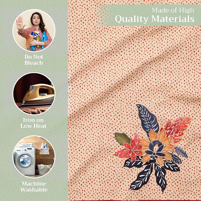 Maison d' Hermine Cloth Napkins Set of 4 100% Cotton - Image 3