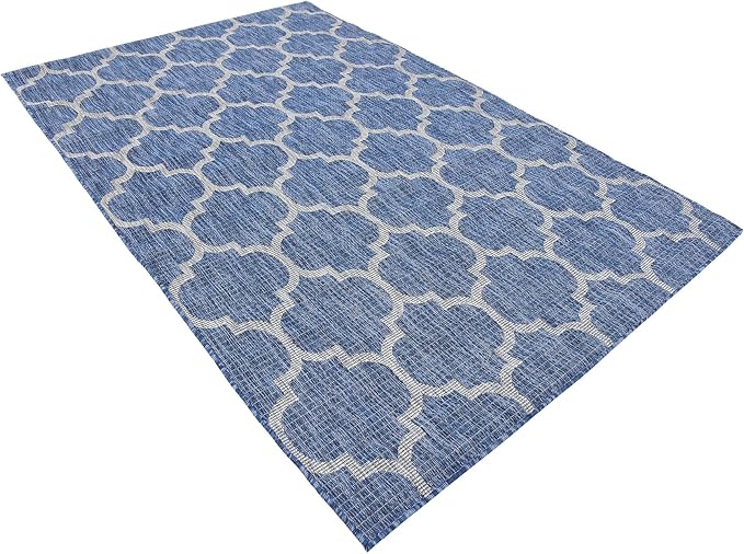 Unique Loom Outdoor Trellis Collection Area Rug - Image 5