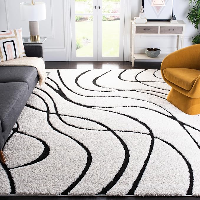 SAFAVIEH Florida Shag Collection X-Large Area Rug - Image 2