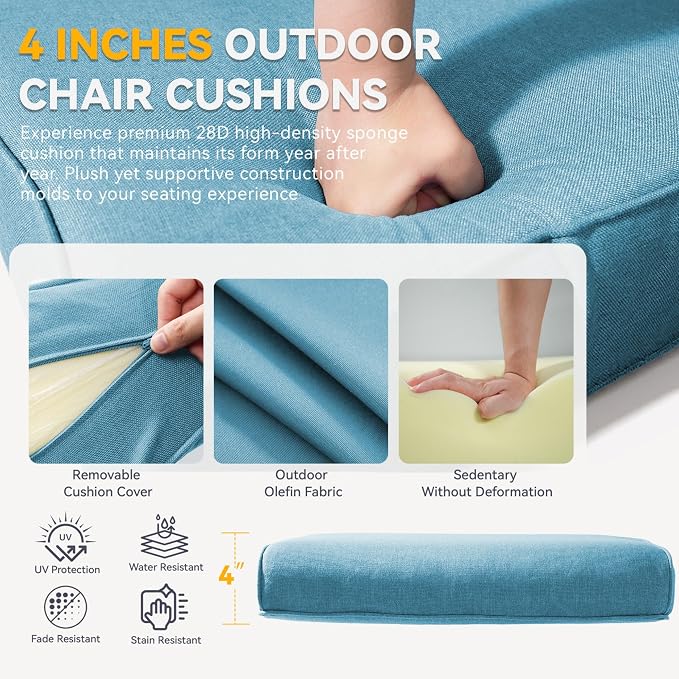 Outdoor Chair Cushions - Image 4