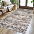 3x5 Modern Abstract Area Rug for Entryway, Low-Pile Door Mat Indoor for Living by SiiloomRug