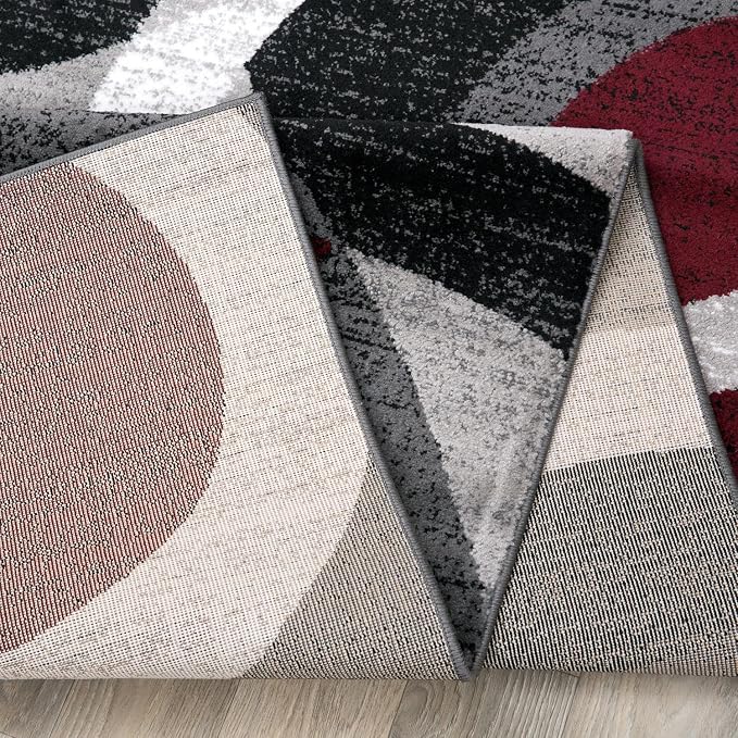 Rugshop Contemporary Abstract Circles Perfect - Image 6