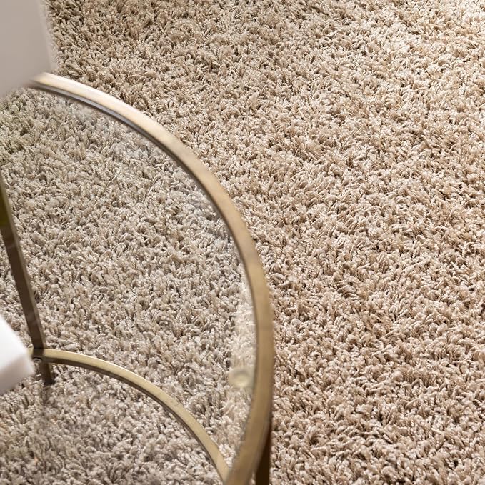 Unique Loom Solid Shag Collection Area Rug - Image 5