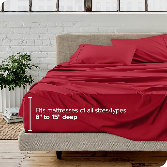Bare Home Split King Sheet Set - Image 6