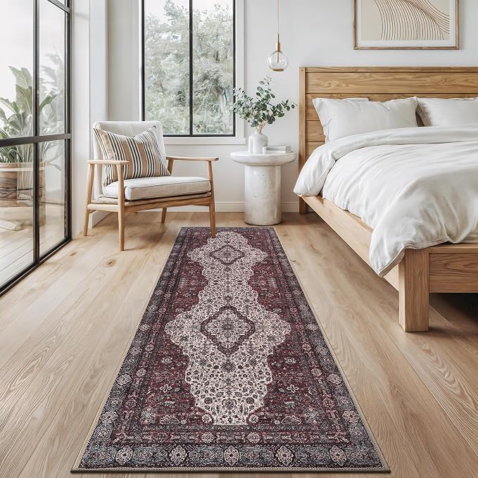 Bloom Rugs Washable Non-Slip 10 ft Runner - Image 7