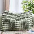 AmHoo Set of 2 Boho Chenille Pillow Cover Decorative Tufted Pillowcase by AmHootextile