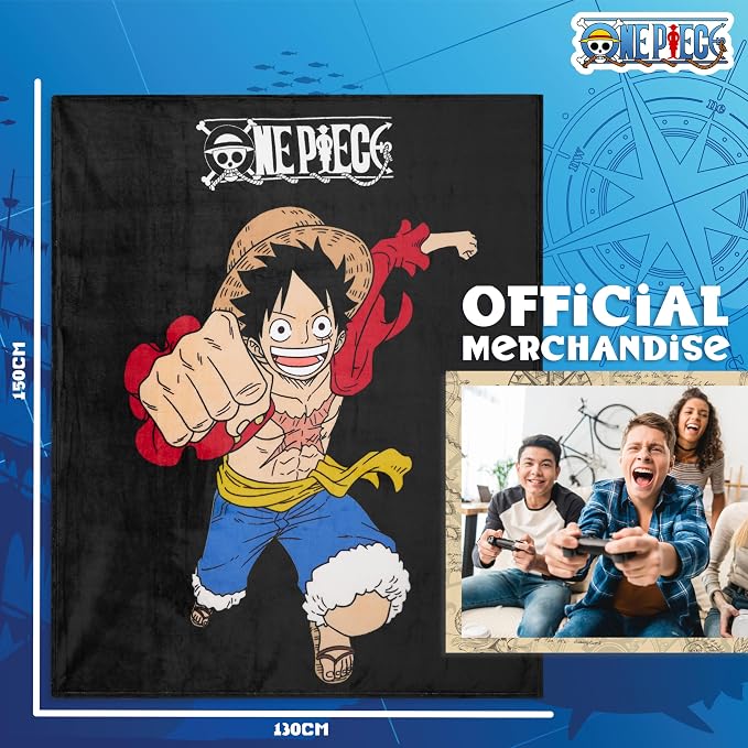 One Piece Fleece Blanket Super Soft Blanket Throw Bed Accessories 150 x 130cm - Image 6