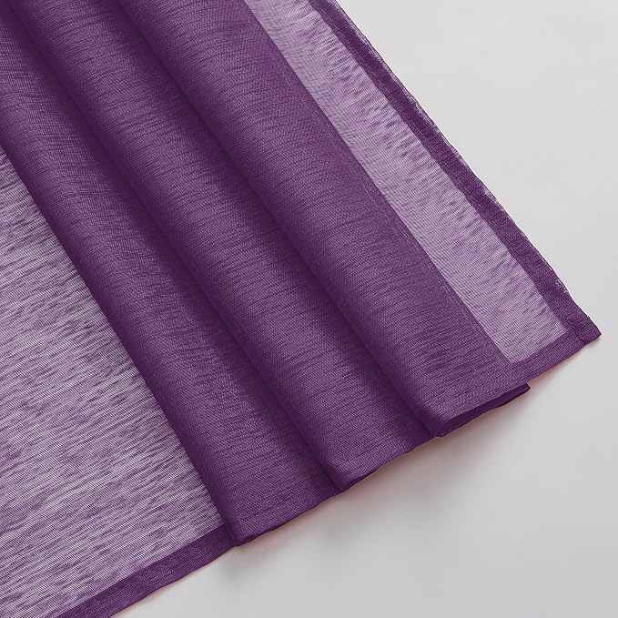 DONREN 144 Inch Length Window Scarf - Image 6