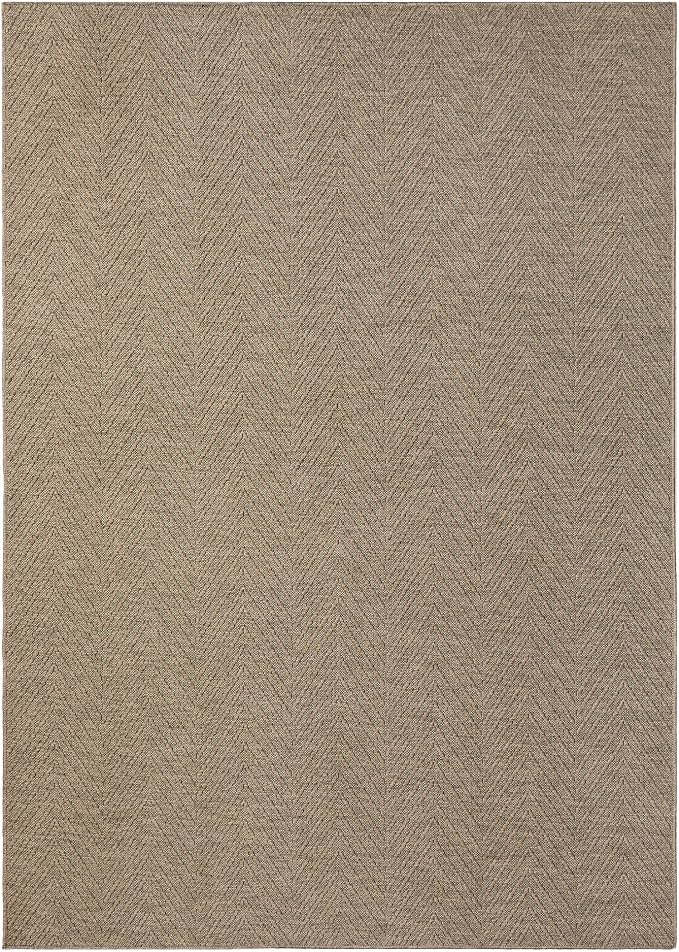 TOWN & COUNTRY BASICS Pax Herringbone Textured Solid Everwash® Washable Area Rug by TOWN+%26+COUNTRY+BASICS