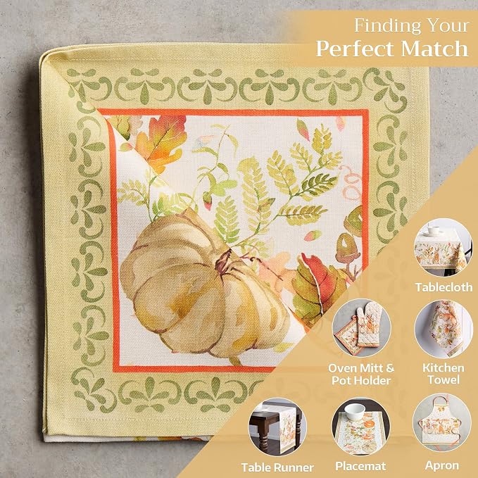Maison d' Hermine Cloth Napkins Set of 4 100% Cotton - Image 5