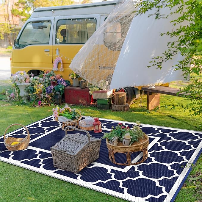 GENIMO 6' x 9' Outdoor Rug Waterproof - Image 8