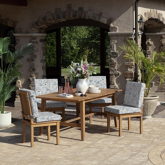 Arden Foam Outdoor Dining Chair Cushion, 20 x 20, Made - Image 6