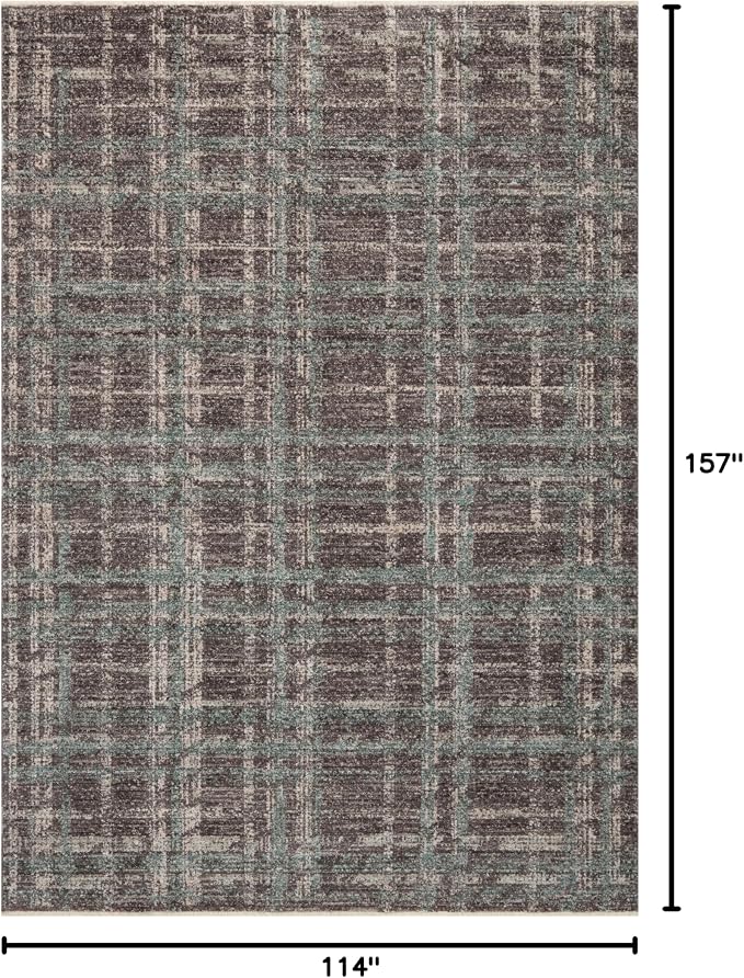 Loloi Angela Rose Ember Collection EMB-08 Espresso/Multi 9'-6" x 13'-1" Area Rug - Image 2