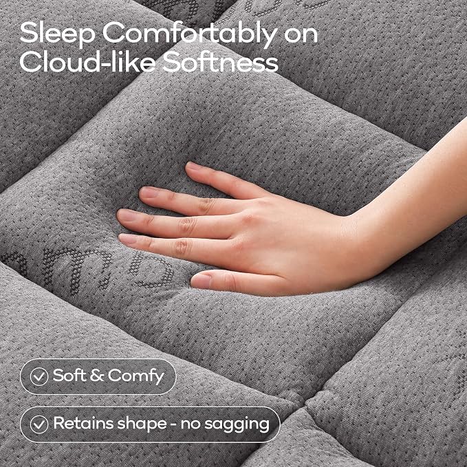OLANLY King Mattress Topper – Viscose Made from Bamboo, Cooling Soft King - Image 2