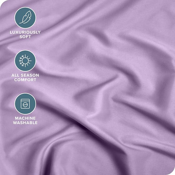 Bare Home Fitted Bottom Sheet Twin Size - Image 2