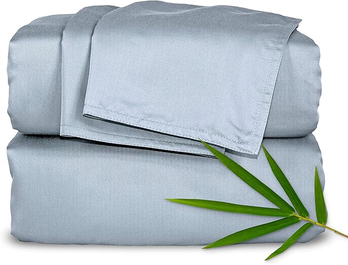 Pure Bamboo Full Sheets, Genuine 100% Organic Viscose Derived from Bamboo Bed by PureBamboo