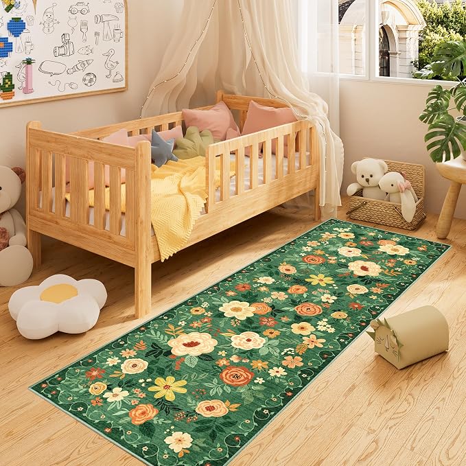 DUKINO Runner Rug, 2x10 Kitchen Hallway Carpet, Washable - Image 4