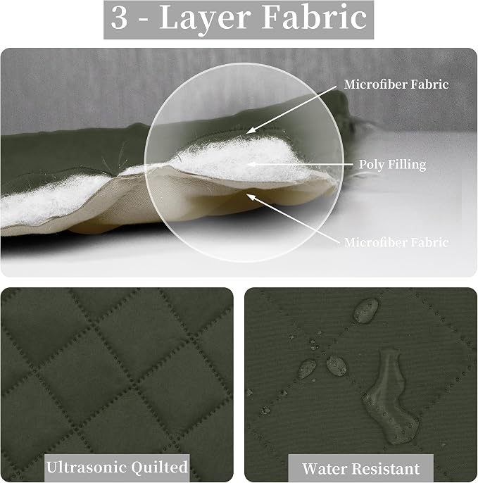 Easy-Going Twin Size Reversible Quilt Set - Image 5