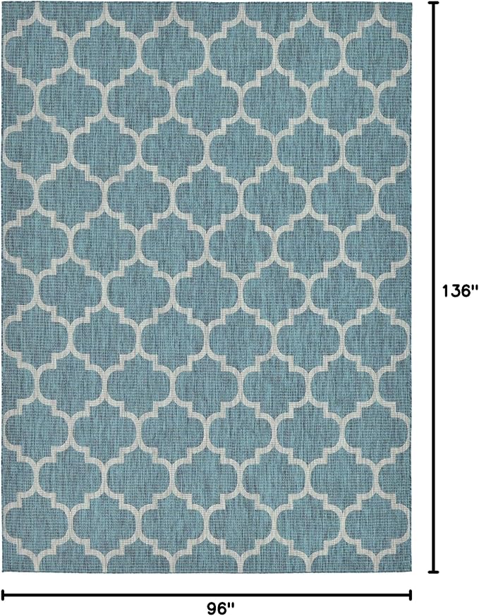 Unique Loom Outdoor Trellis Collection Area Rug - Image 2
