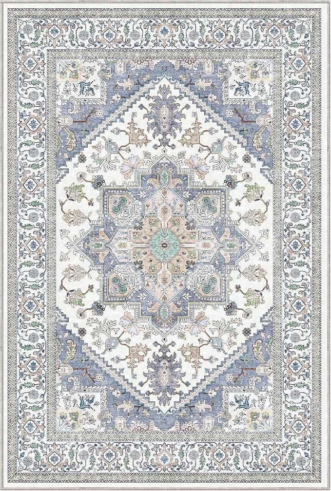 OPPODREAM Thin Area Rugs 5x7, 5x7 Washable Rug - Image 9