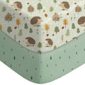 Baby Crib Sheets for Boys Girls Neutral, 2 Pack Crib Mattress Sheet for by Unknown