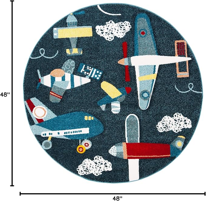 SAFAVIEH Carousel Kids Collection Area Rug - Image 2