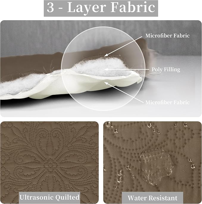 Easy-Going King Size Reversible Quilt Set - Image 5