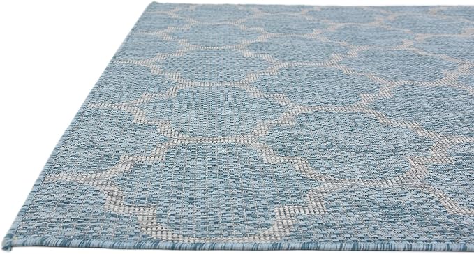 Unique Loom Outdoor Trellis Collection Area Rug - Image 8