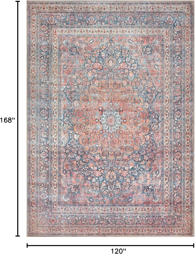 Bloom Rugs Washable Non-Slip 10x14 Rug - Image 2