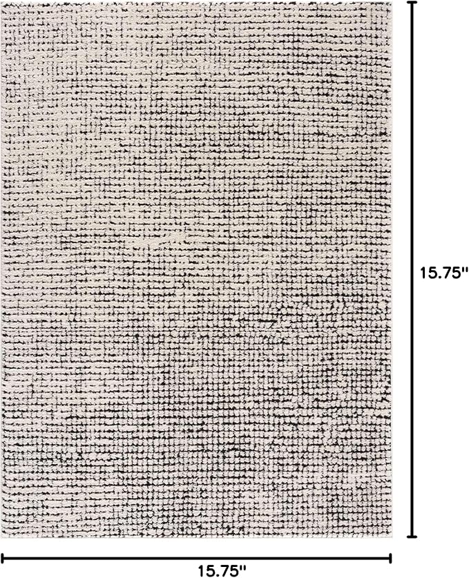 Hauteloom Keita Contemporary Mosaic Area Rug - Image 2