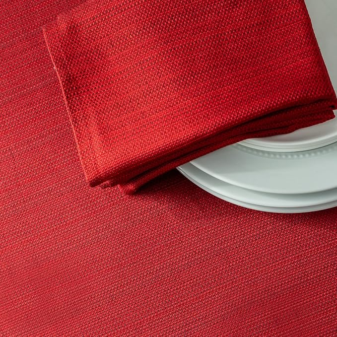 Benson Mills Cameron Textured Fabric Cloth Napkins, - Image 3