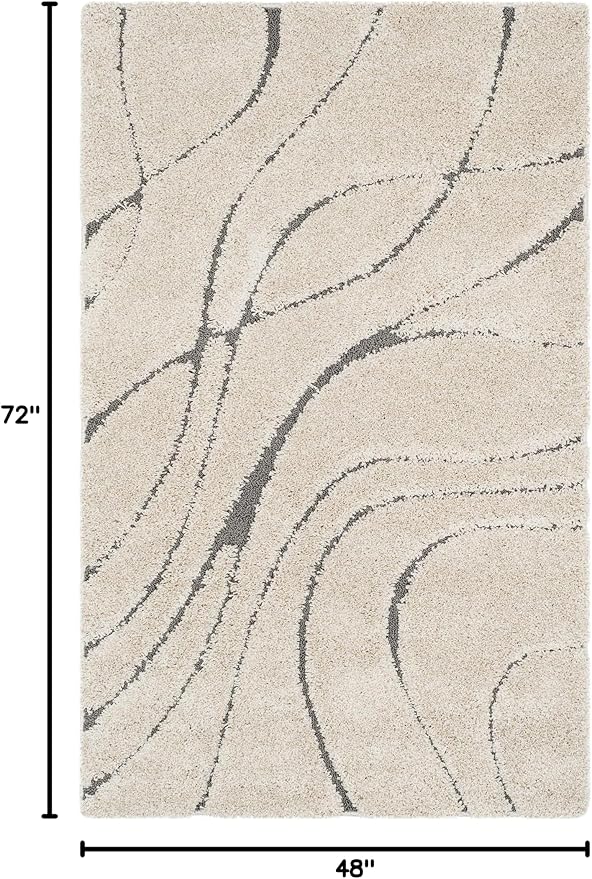 SAFAVIEH Florida Shag Collection Accent Rug - Image 2