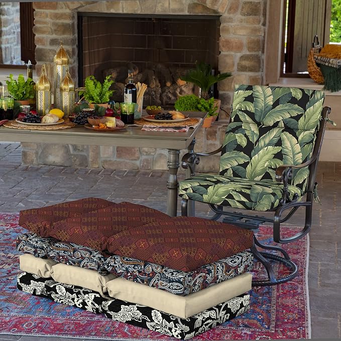 Arden Outdoor Chair Cushion, 21 x 20, Rain-Proof, Fade Resistant 21 x 20 - Image 5