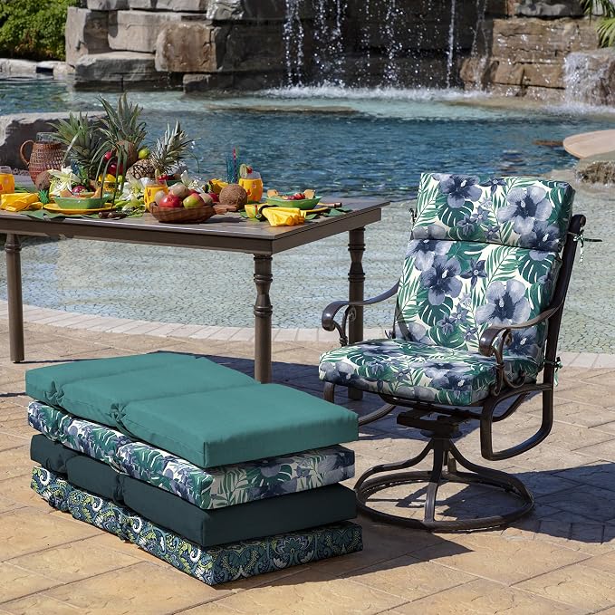 Arden Outdoor Chair Cushion, 21 x 20, Rain-Proof, Fade Resistant 20 x 21 - Image 5