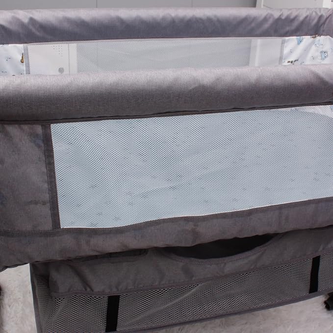 Belsden Pack of 3 Fitted Bassinet Sheet Set, Flexible Fit Various Bassinet - Image 3