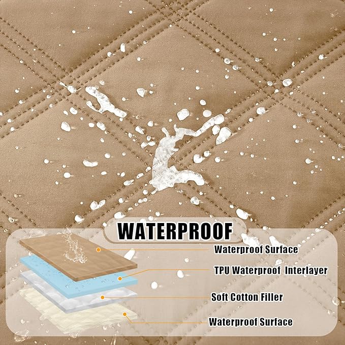 Smiry Waterproof Dog Bed Cover Blanket 30x70, Soft Reversible Pet Blanket - Image 2