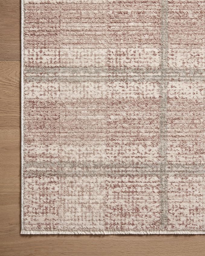 Loloi Angela Rose Ember Collection EMB-06 Clay/Mist 2'-3" x 3'-10" Accent Rug - Image 4