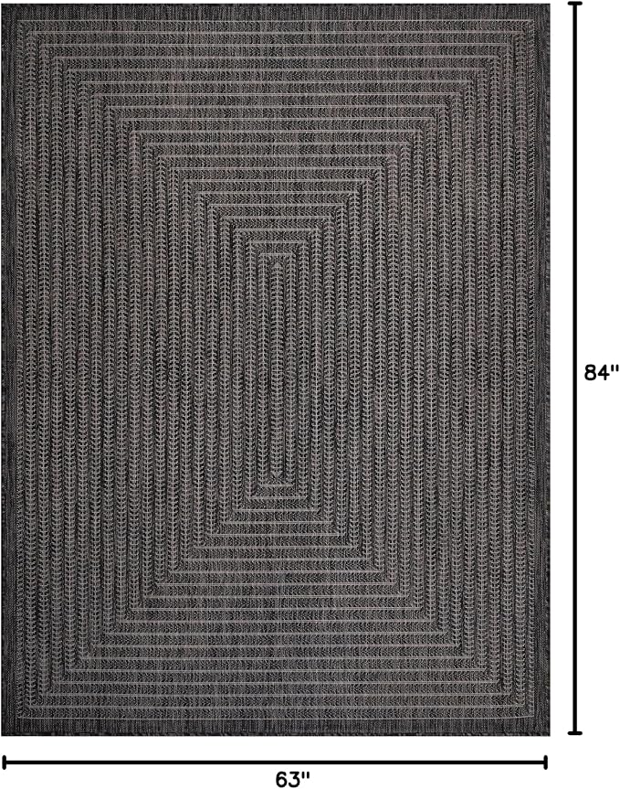 Adiva Rugs Outdoor Indoor Area Rug, Weather Resistant, Stain Resistant Floor Mat - Image 2