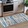 Modern Abstract Runner Rug 2x5 by lansny