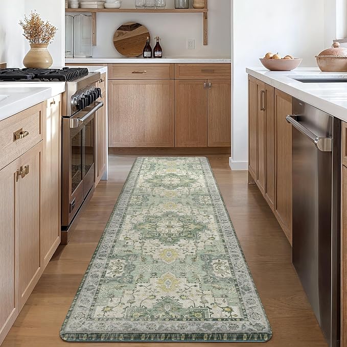 GENIMO Kitchen Mats for Floor, Washable Anti Fatigue Mat for Cushioned - Image 3