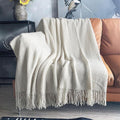 LOMAO Knitted Throw Blanket by LOMAO
