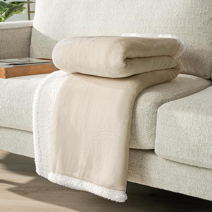 PAVILIA Sherpa Fleece Throw Blanket - Image 6