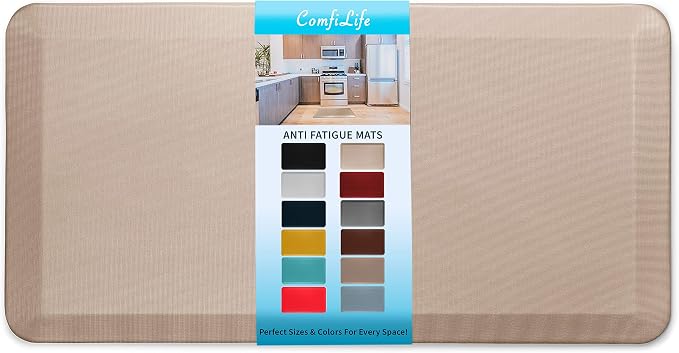 ComfiLife Anti Fatigue Floor Mat – 3/4 Inch Thick Kitchen Mats by ComfiLife